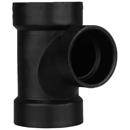 Zoro Select Red. San. Tee, 2 x 2 x 1-1/2" 1WHU1