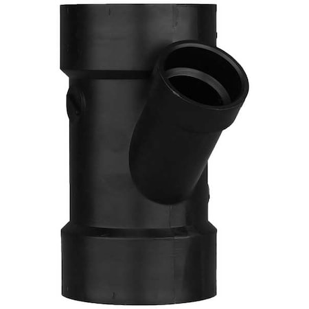 Zoro Select Reducing Wye, 3 In x 1-1/2 In Hub 1WHW1