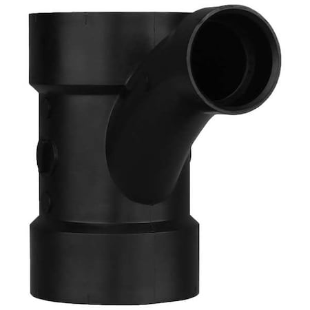Zoro Select 45 Deg Wye, 3 In x 1-1/2 In Hub 1WHW5