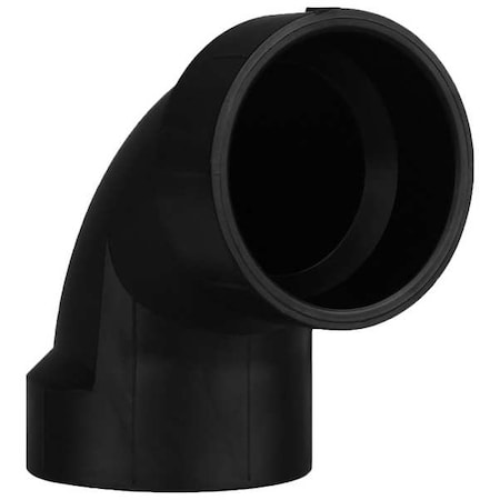 Zoro Select 90 Deg Elbow, 1-1/2 In x 1-1/2 In Hub 1WHZ2