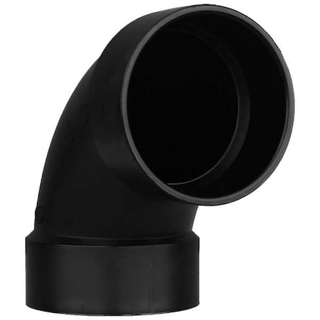 Zoro Select 90 Deg Elbow, 4 In Hub 1WHZ5