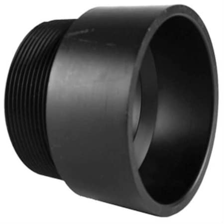 Zoro Select Adapter, 1-1/2 In x 1-1/2 In Hub x MNPT 1WJD2