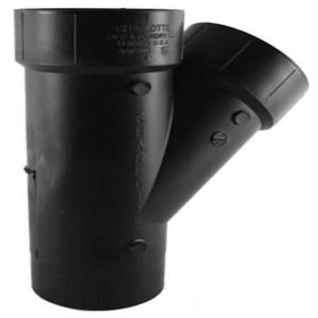 Zoro Select Street Wye, 1-1/2 In Hub x Spigot 1WJL5