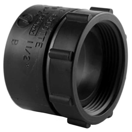 Zoro Select Swivel Plug Adapter, 1-1/2 In Hub x NPSM 1WJN6