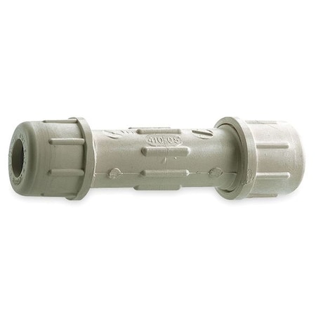 Zoro Select CPVC Coupling, Schedule 40, 3/4" Pipe Size, Compression 160-204