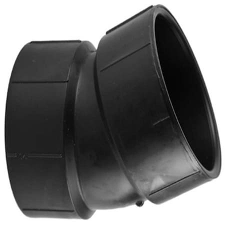 Zoro Select 22-1/2 Deg Elbow, 1-1/2 In x 1-1/2 In Hub 1WJB3