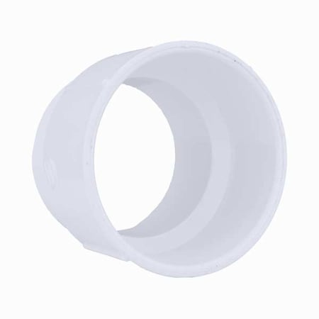 Zoro Select PVC Male Adapter, Hub x MNPT, 4 in Pipe Size 1WKG8