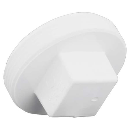 Zoro Select PVC Cleanout Plug, MNPT, 3 in Pipe Size 1WKH8