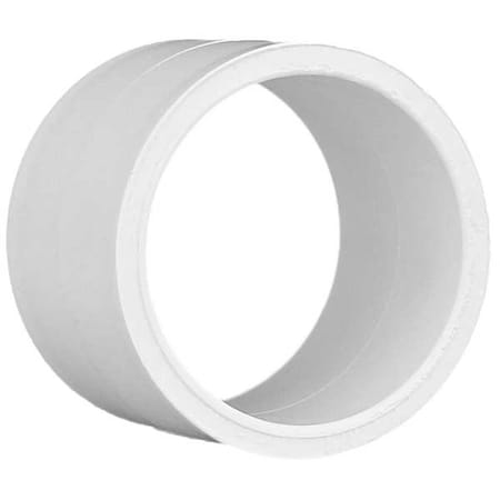 Zoro Select PVC Repair Coupling, Hub, 1-1/2 in Pipe Size 1WKK4