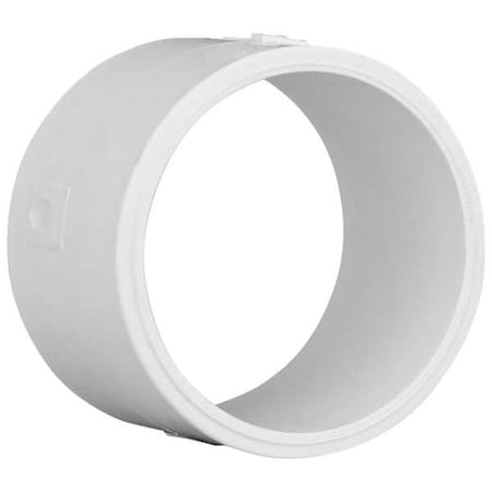 Zoro Select PVC Repair Coupling, Hub, 2 in Pipe Size 1WKK5