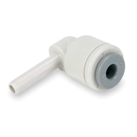 JOHN GUEST Plug-In Elbow, Acetal, Gray, 10 PK PI220808S-PK10