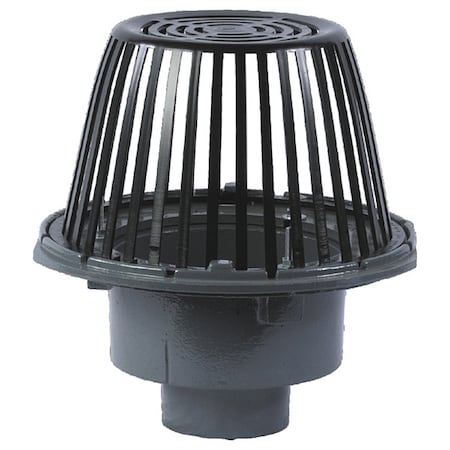 Watts Roof Drains Roof Drain, Cast-iron, 4", No-Hub RD-104
