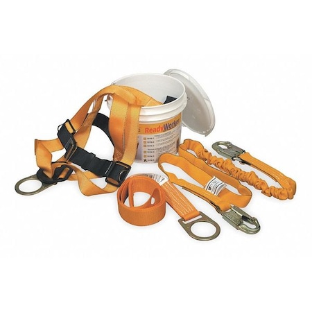 Miller Fall Protection Kit, Size: Universal TFPK-5/U/6FTAK