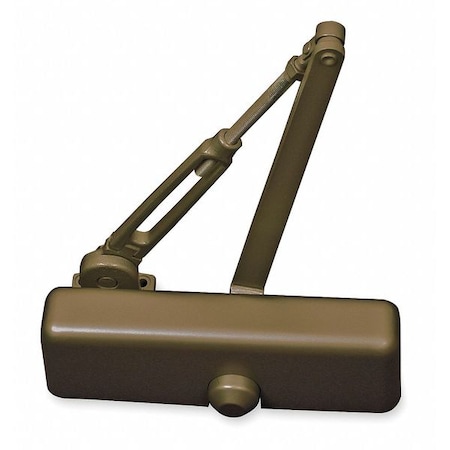 Falcon Hydraulic Falcon SC61 Door Closer Standard Duty Interior, Dark Bronze SC61 Slim Hw/PA DKBRZ