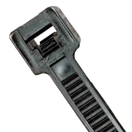 Power First Cable Tie, 15 in L, 4 in Max Bundle Dia., Black, Nylon 6/6, 50 lb Strength, 500 PK 36J160