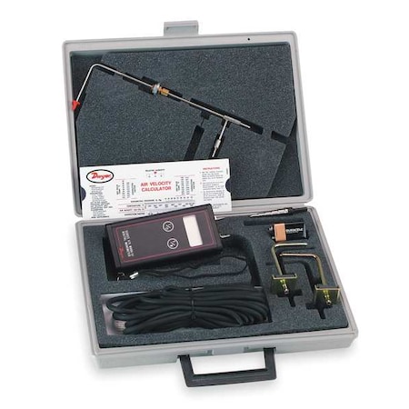 Dwyer Instruments Handheld Manometer Kit.0 to 20.00 In WC 475-1-FM-AV