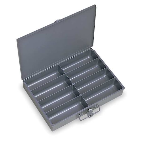 Durham Mfg Steel, Compartment Drawer, 1-15/16 in D x 2 1/8 in H x 13-1/8 in W 213-95
