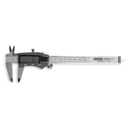 GENERAL TOOLS 0-6 in. Fractional Digital Caliper 147