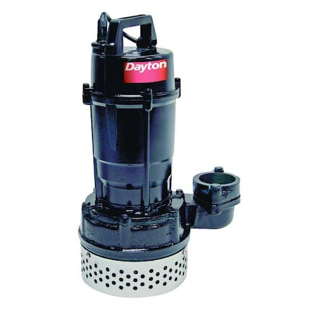 Dayton 1/2 HP 2" F Submersible Sump Pump 120V AC None 1XHV7