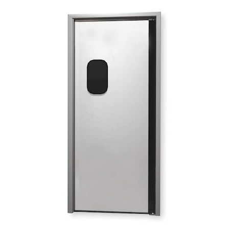 Tmi Light Impact Door, 7x6 ft, Stainless Steel 999-00317