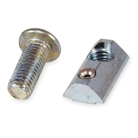 Faztek Fastener Set, Black Zinc Finish, PK6 15MFA3923