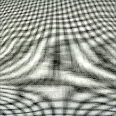 Zoro Select Screen, Fiberglass, 48 in.x100ft., Charcoal 1XMK4