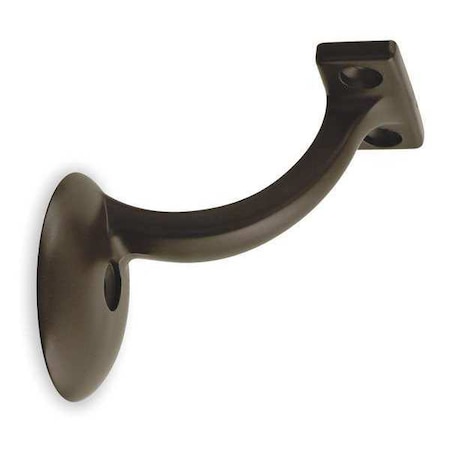 Zoro Select Handrail Bracket, Bronze, Single Screw 1XNJ5