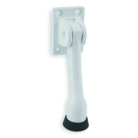 Zoro Select Lever Door Holder, Zinchite, 1-7/16"W 1XNK7