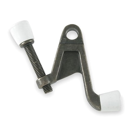 Zoro Select Hinge Pin Door Stop, Zinc, 2-5/16"H x 5/16"W 1XNK4