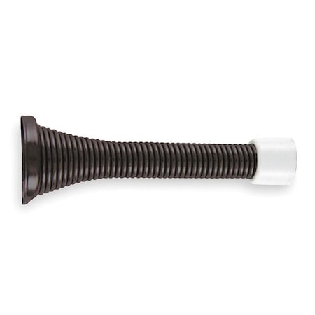 Zoro Select Spring Door Stop, Steel 1XNN2