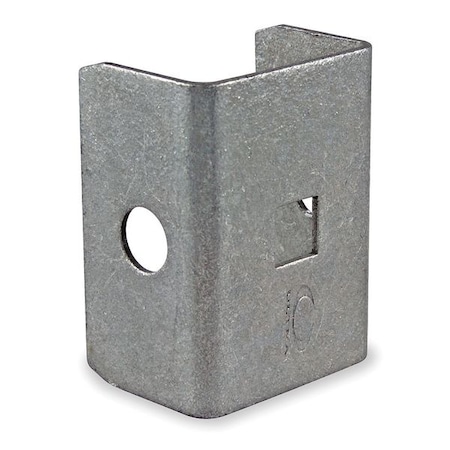 Zoro Select Bracket End Cap, Steel, 2-1/4"L 1XNA1