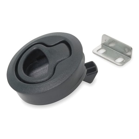 1XPD8 Slam Latch,Nonlocking,Black Plastic | Zoro.com
