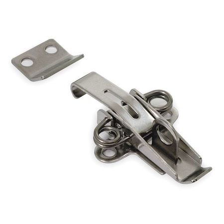 Zoro Select Draw Latch, Padlockable, Natural, Catch/Latch Length: 1-1/4" 1XPE6