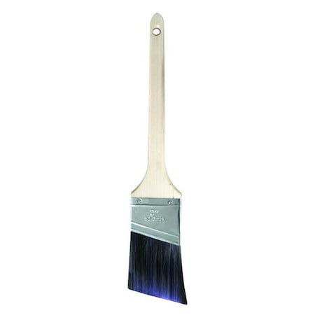 Zoro Select 2" Angle Sash Firm, Polyester Bristle, Paint Brush, Sealed Wood Handle 1XRL3
