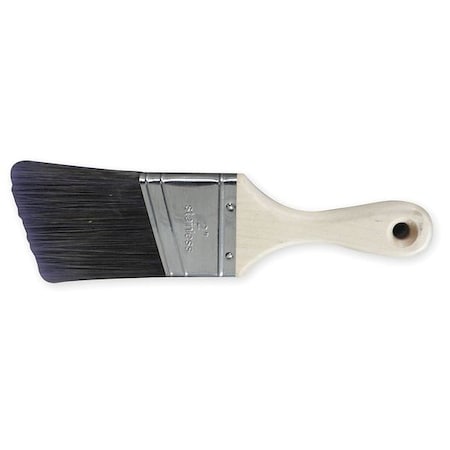 Zoro Select 2" Angle Sash Firm, Synthetic Bristle, Paint Brush, Sealed Wood Handle 1XRN3