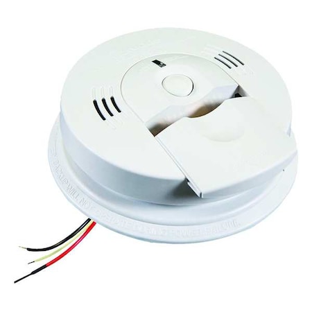 Kidde Carbon Monoxide and Smoke Alarm, Electrochemical, Ionization Sensor, 85 dB @ 10 ft Audible Alert KN-COSM-IBA