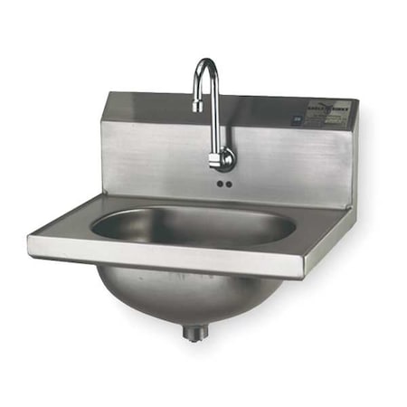 Eagle Group Hand Sink, Wall, 18-7/8 In. L, 14-3/4 In. W HSA-10-FE