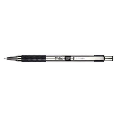 Zebra Pen Retractable Ballpoint Pen, Fine 0.7 mm, Black 27111