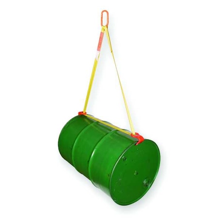 Dayton Sling Drum, 1500 Lb Horizontal 1XWA5