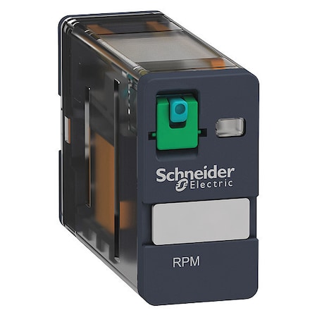 Schneider Electric Plug-In, General Purpose Relay, Square, 15 A, 5 Pins, Quick Connect RPM11BD