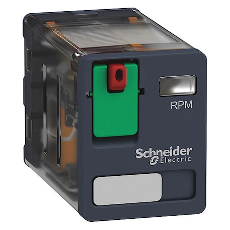 Schneider Electric Plug-In, General Purpose Relay, Square, 15 A, 8 Pins, Quick Connect RPM21F7