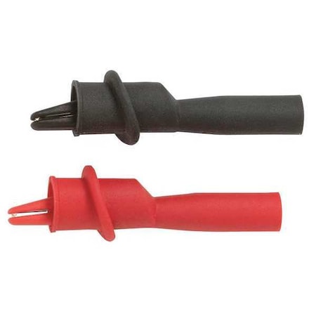 Pomona Electronics Alligator Clips, 2-2/7 In. L, 5A, PR 5916A