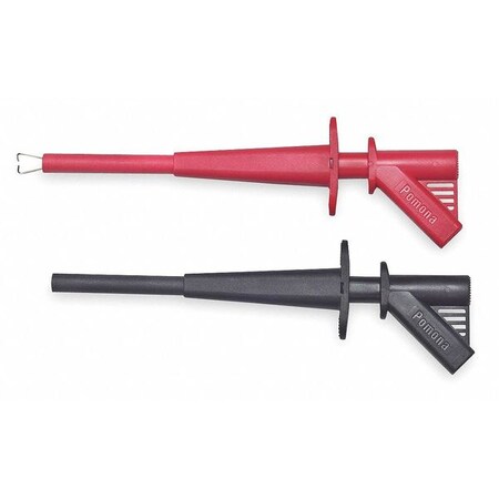 Pomona Electronics Pincer Test Probes, 6-2/5 In. L, 10A, PR 5910B