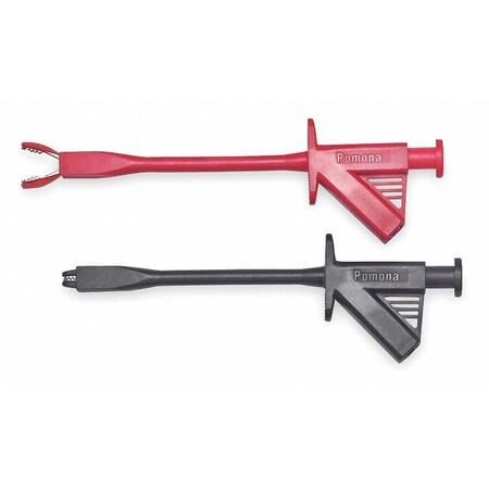 Pomona Electronics Jaw Test Probes, 6-1/2 In. L, 10A, PR 5912B