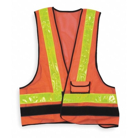 Condor LED Safety Vest, Unrated, Universal, Orange 1YAD2
