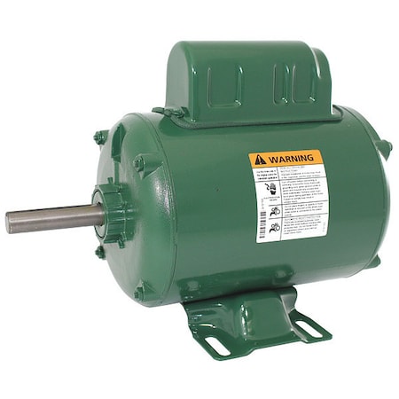 Dayton Agricultural Fan Motor, Permanent Split Capacitor, 1/2 HP, 115/230V AC, 850 Nameplate RPM, 56Z Frame 1YBA6