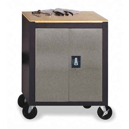 Edsal Storage Cabinet, 26 1/2 in W, 34 in H, 24 in D COS-SVMC
