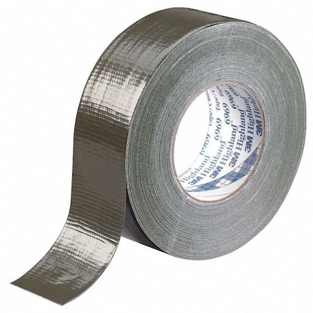 3M Duct Tape, Olive, 60 yd L, 2 in W 6969