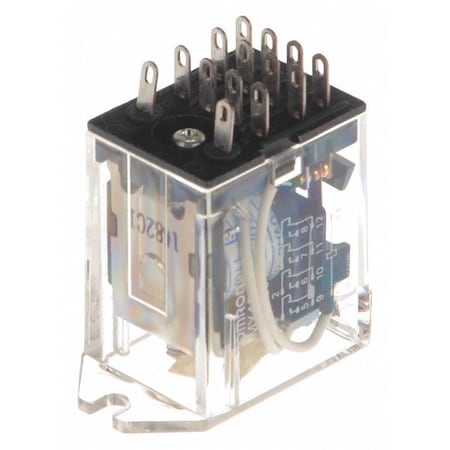 Omron Relay, 14Pin, 4PDT, 5A, 120VAC MY4F-AC110/120
