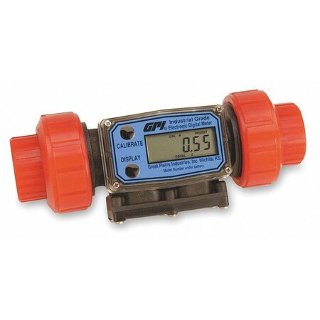 Flomec Flowmeter, Turbine, 1 In FNPT G2P10N09GMA